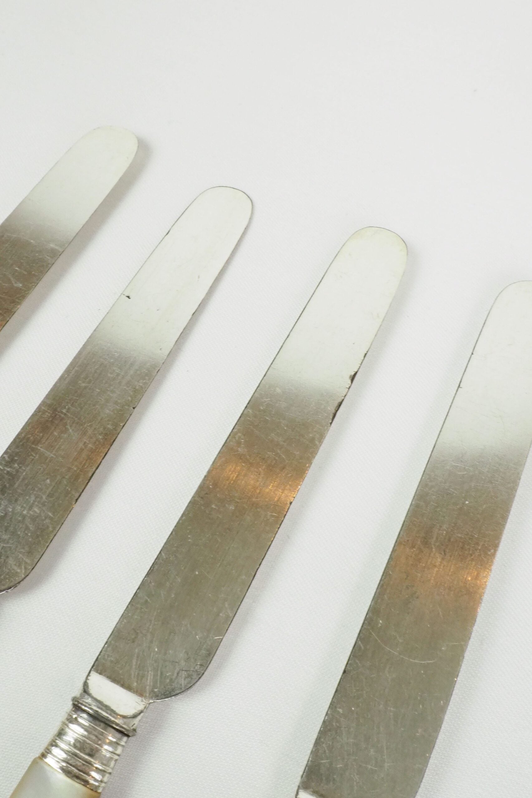 Antique Silver Plate Knives