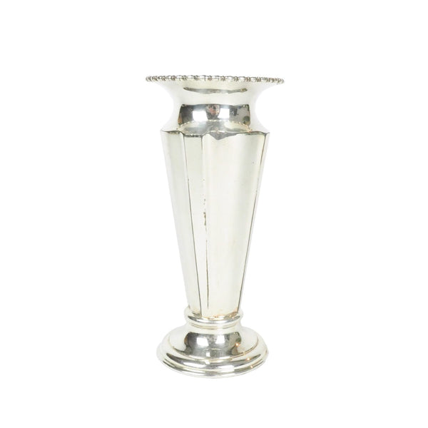 Antique Silver Plate Vase