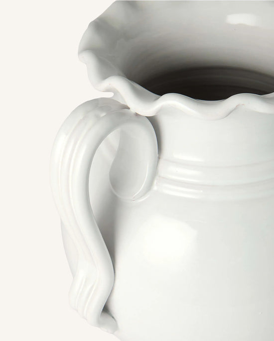 Soft White Ianthe Vase