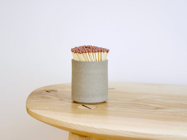Match Stick Holder, Stone