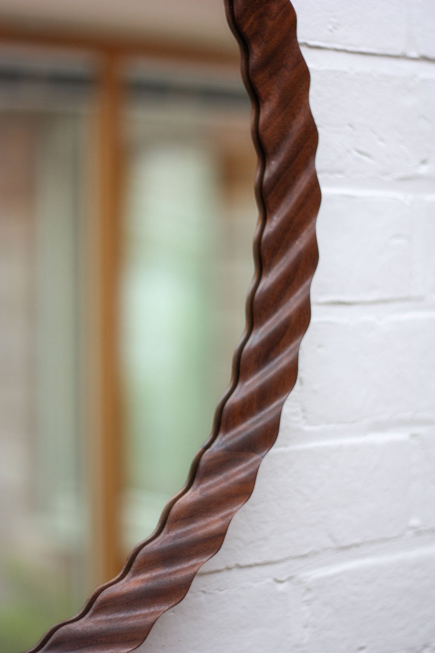 Kruller Grand Mirror - Walnut