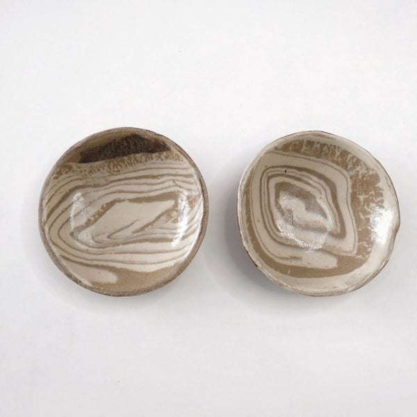 Mieke - Small Nerikomi Ceramic Trinket Set of 2