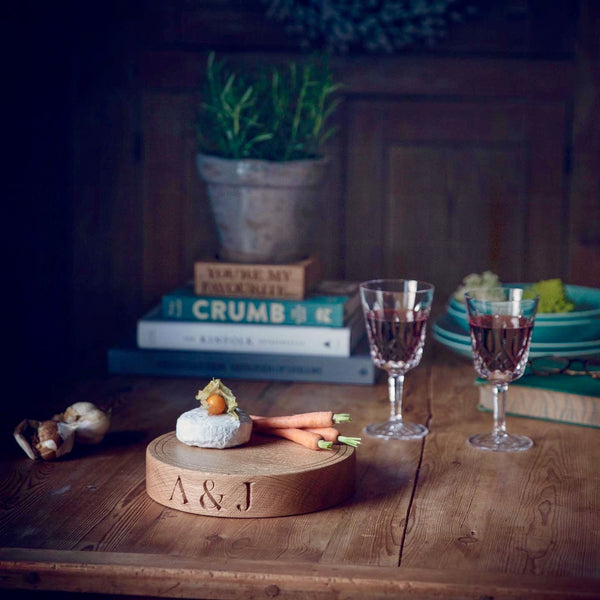 Oak Cheeseboard - Round