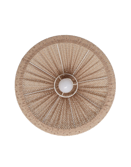 Conical Pendant Light Openwork Malala “Broderie Anglaise”