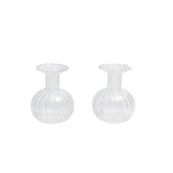 Talita Glass Bud Vase (Set of 2)