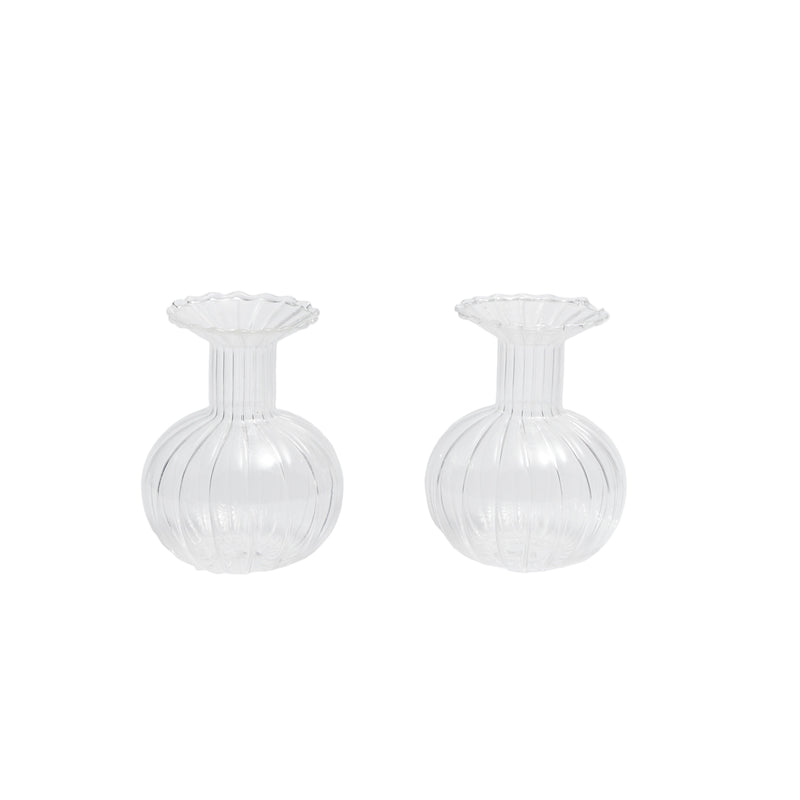 Talita Glass Bud Vase (Set of 2)