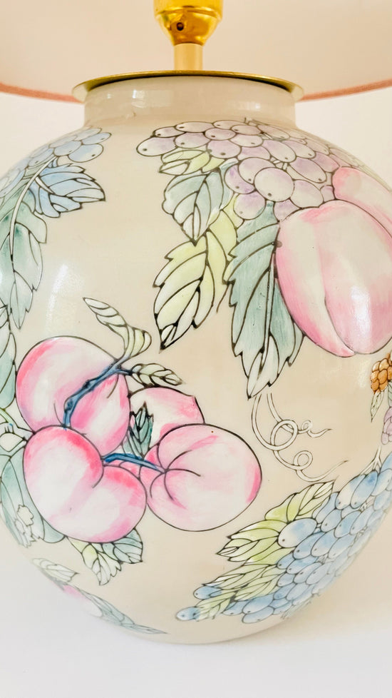 Antique Fruit Lamp