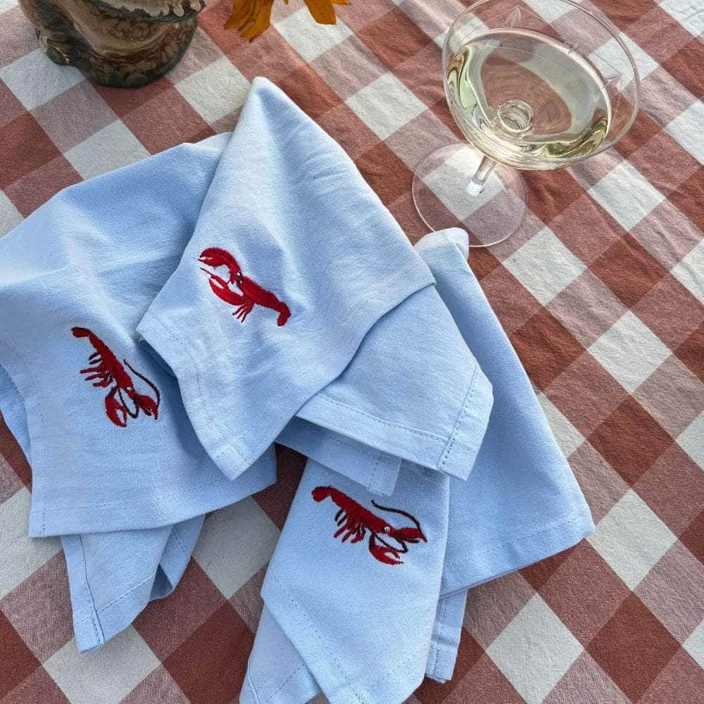 Napkin 4 pcs Crayfish