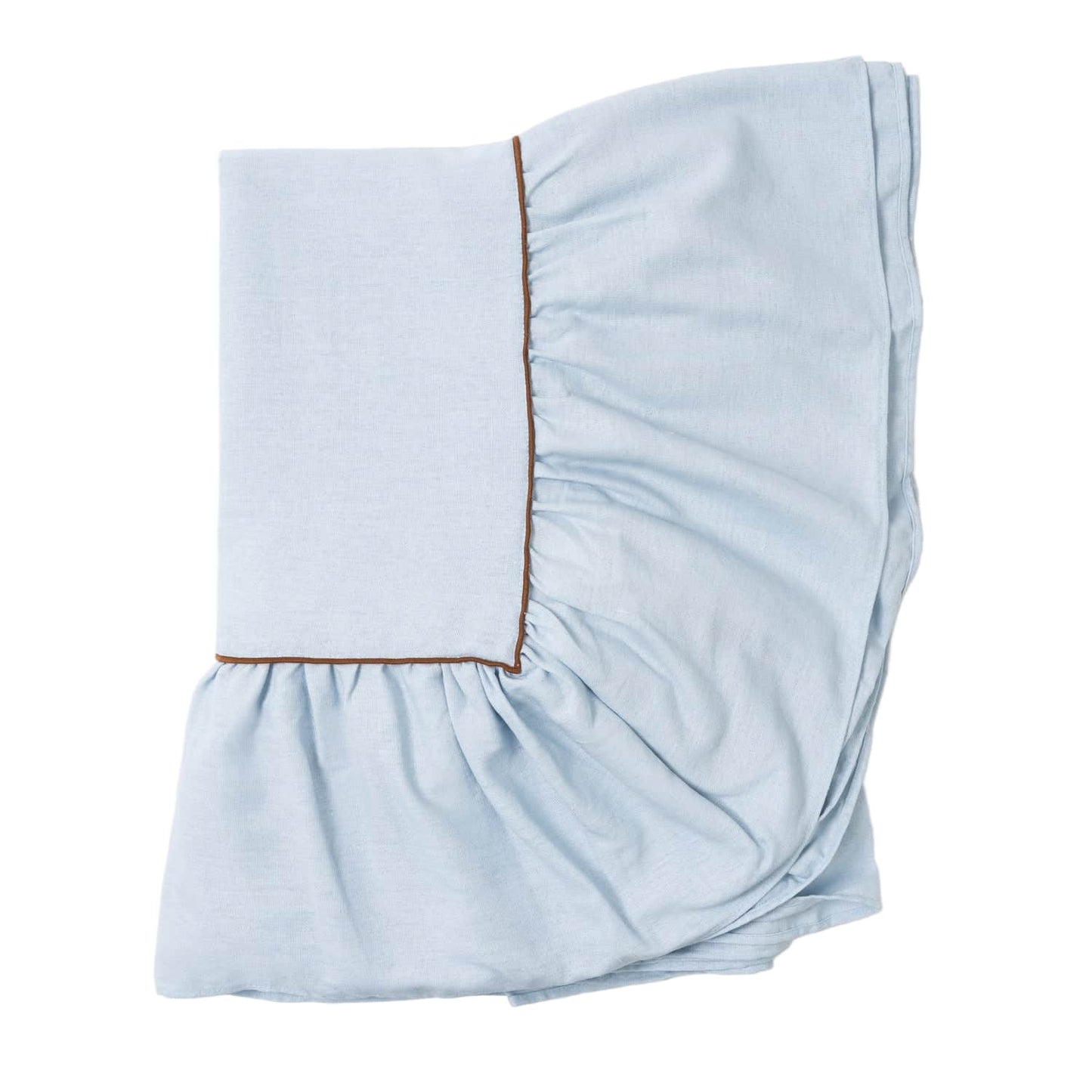 Ruffle Tablecloth, Blue