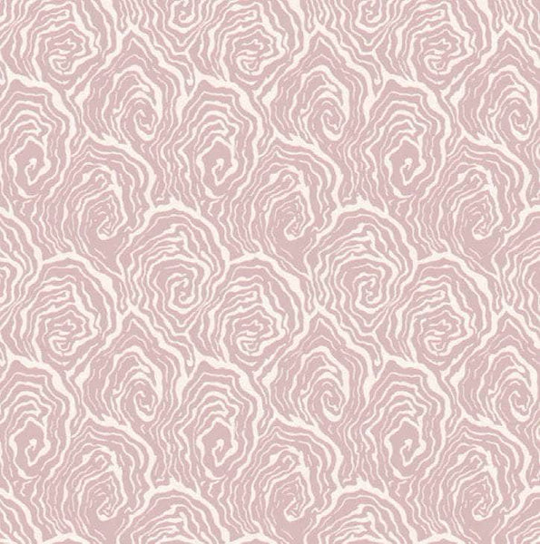 Oysters - in Venus Pink - Wallpaper