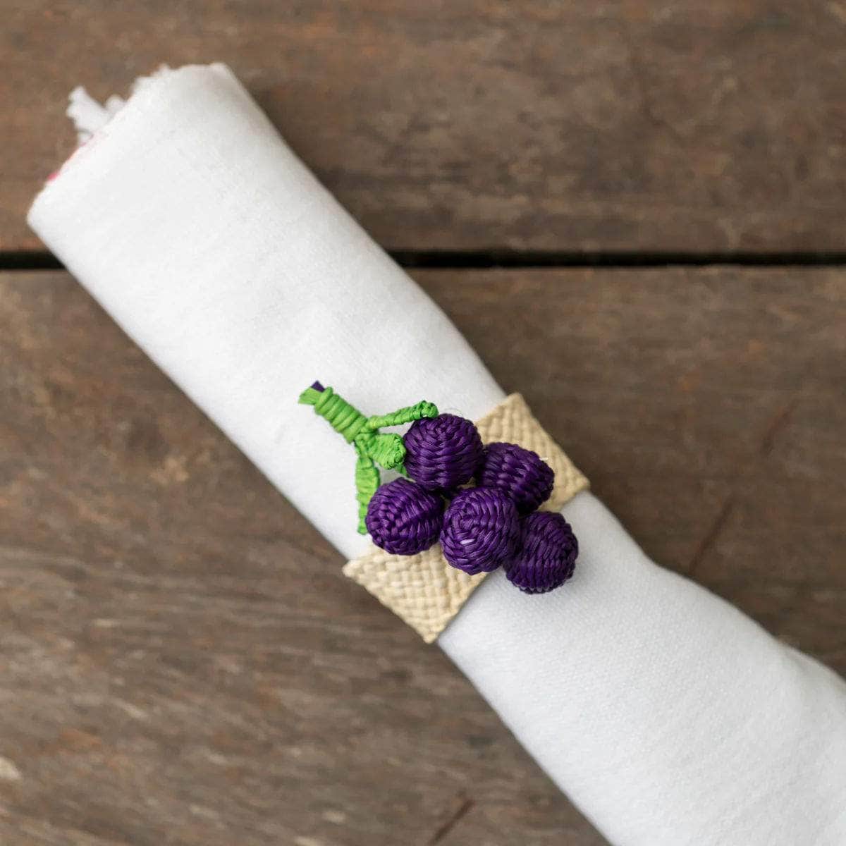 Grapes Napkin Ring
