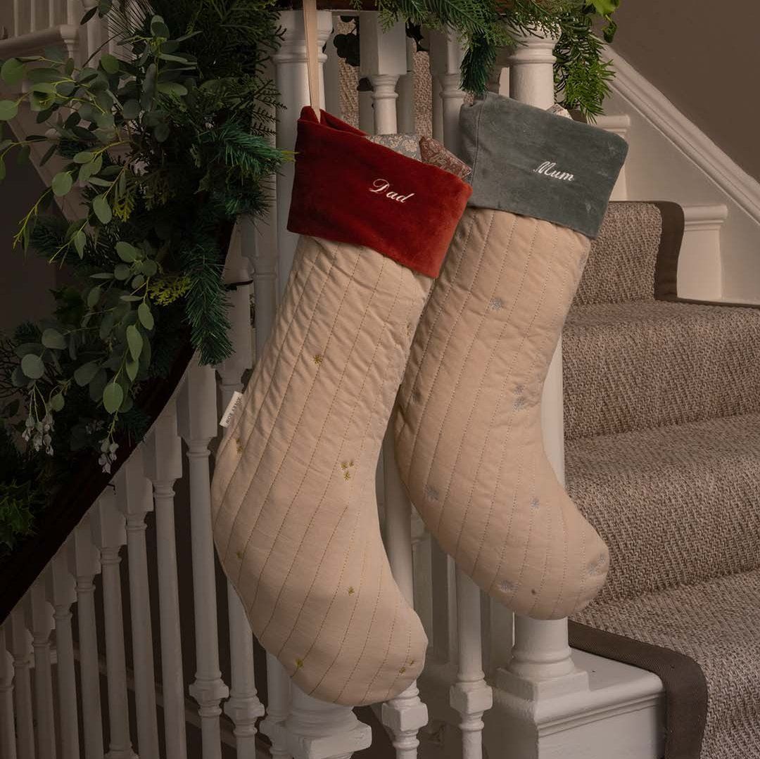 Christmas Stocking - Snowflakes