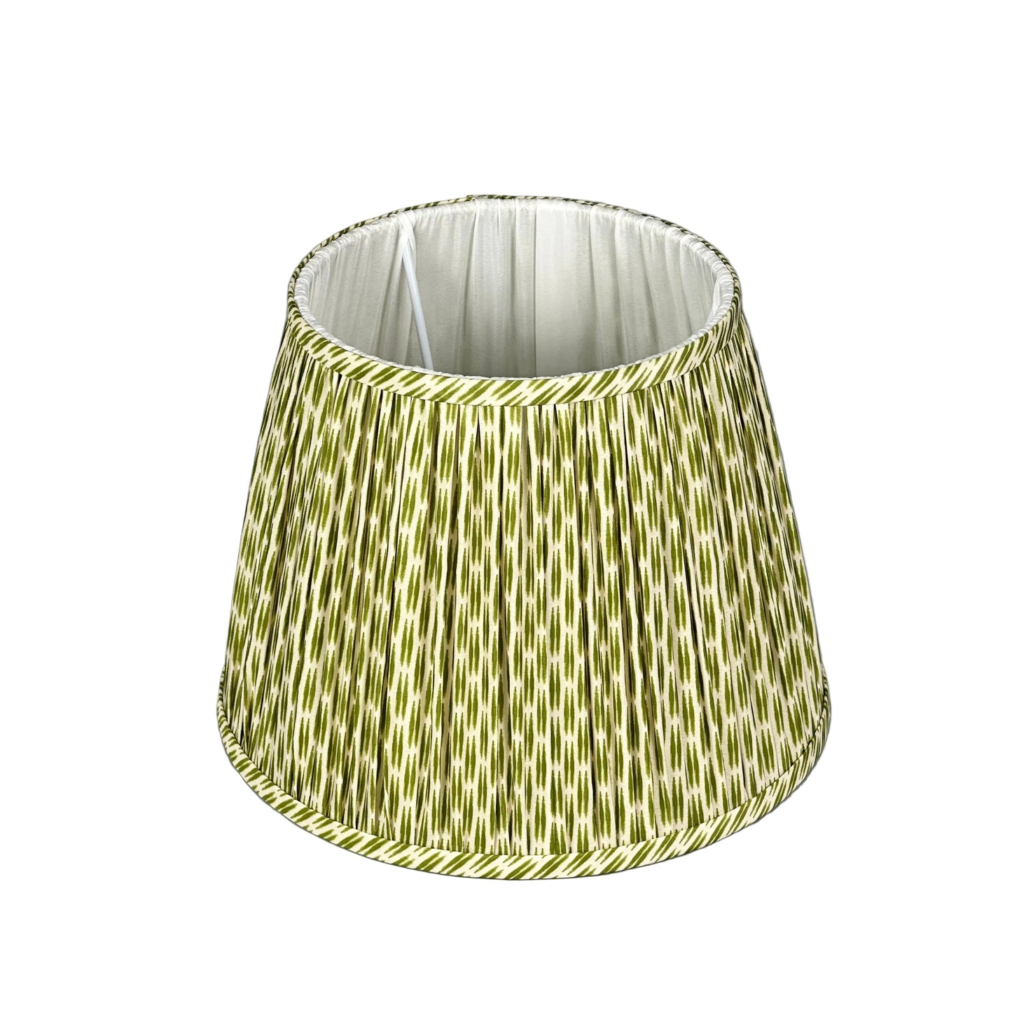 Lampshade Green Ikat Large