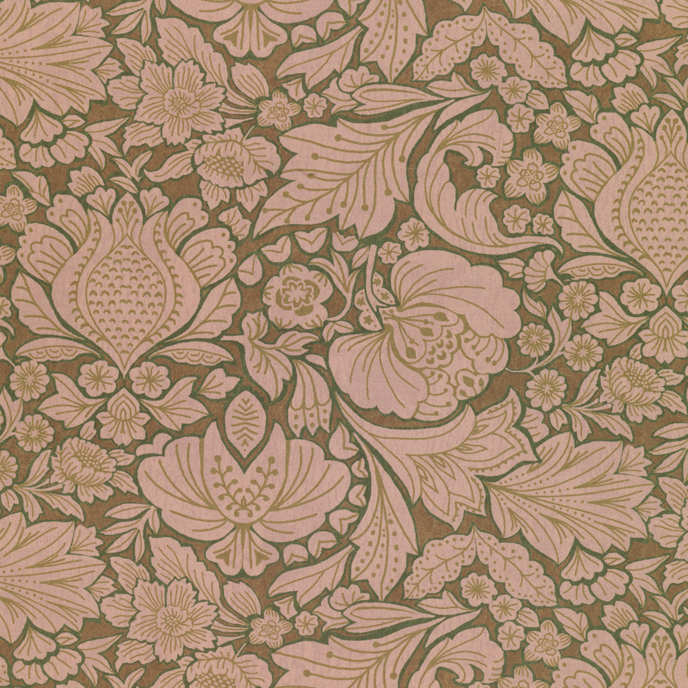 Folk Floral - Poison (Wallpaper)