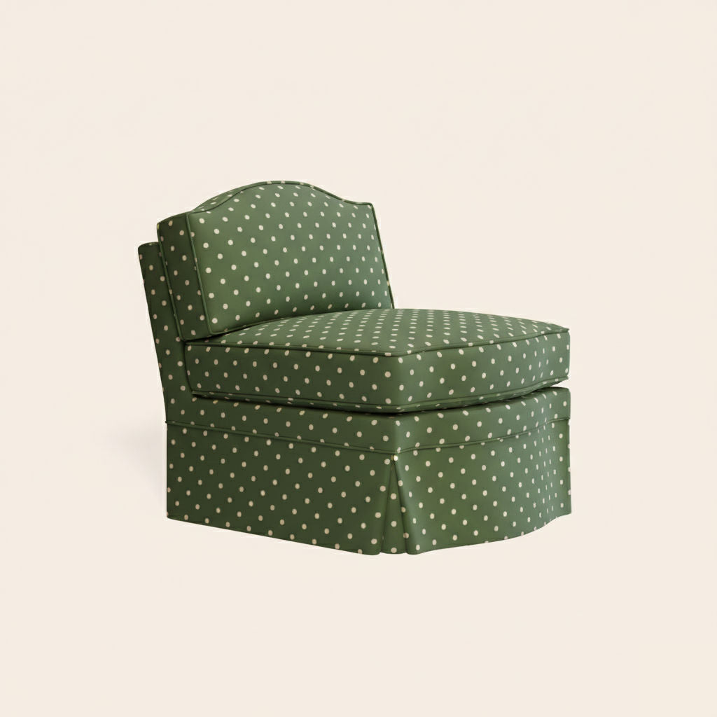 Felix Slipper Chair, Pistachio