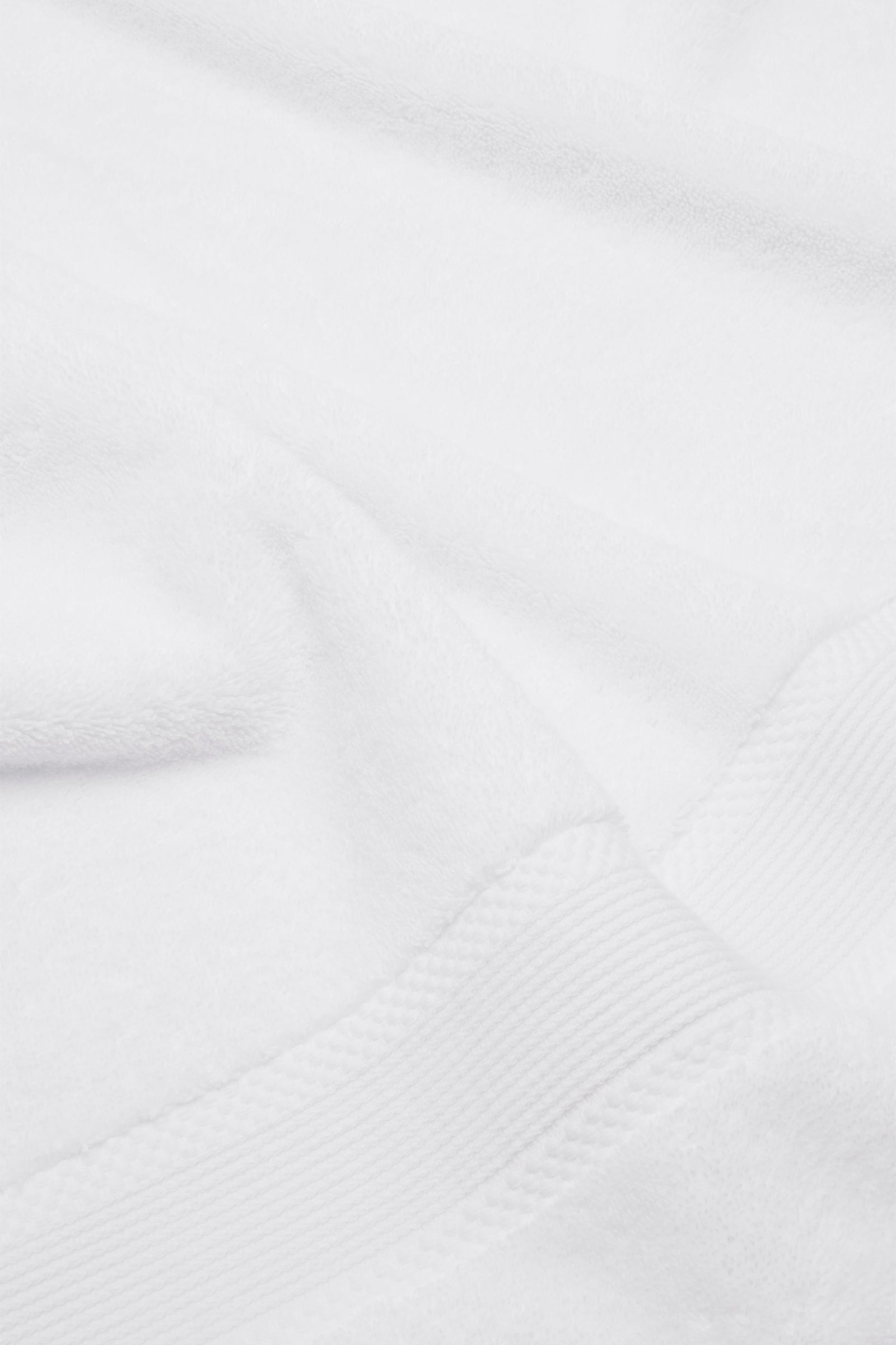 Organic Cotton Bath Towel - Classic White