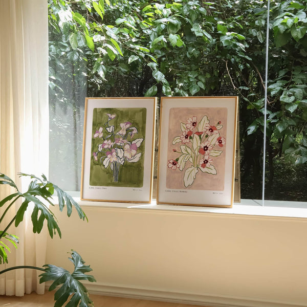 Pansy Art Print