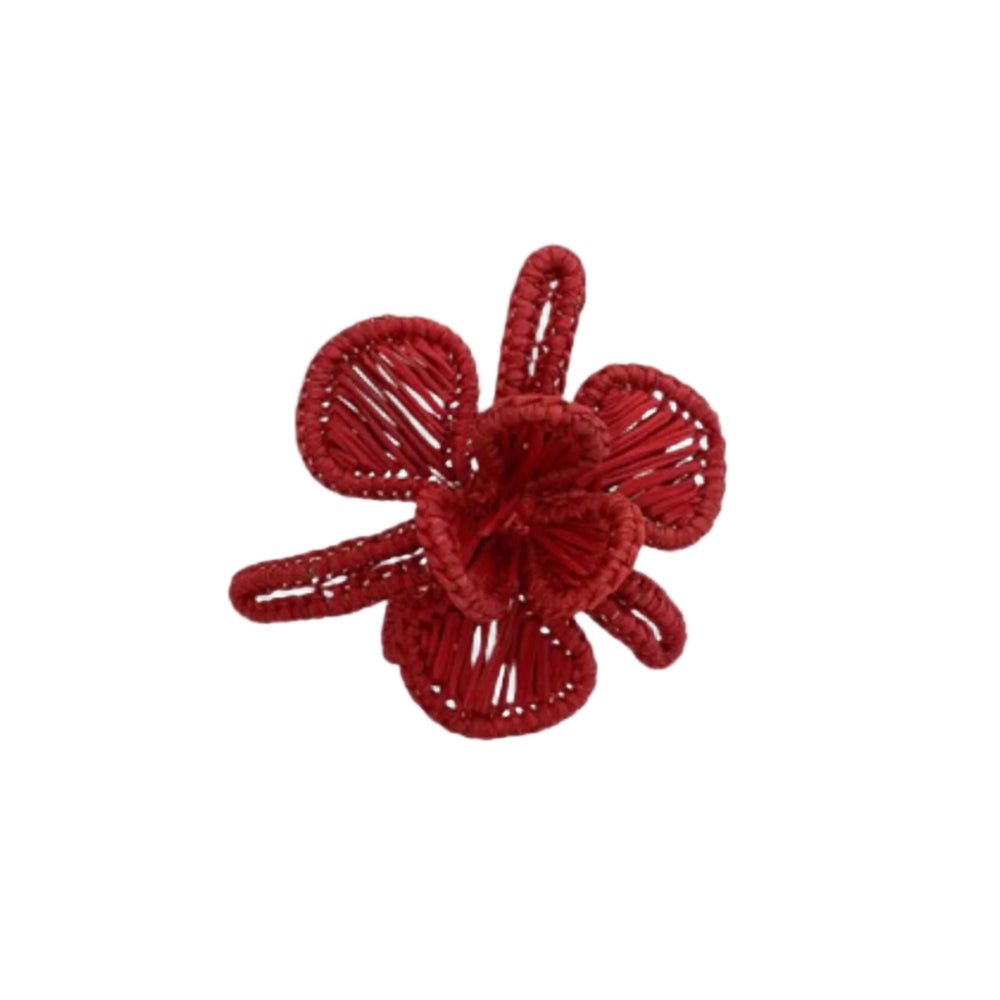 Orquidea Napkin Ring, Terracotta