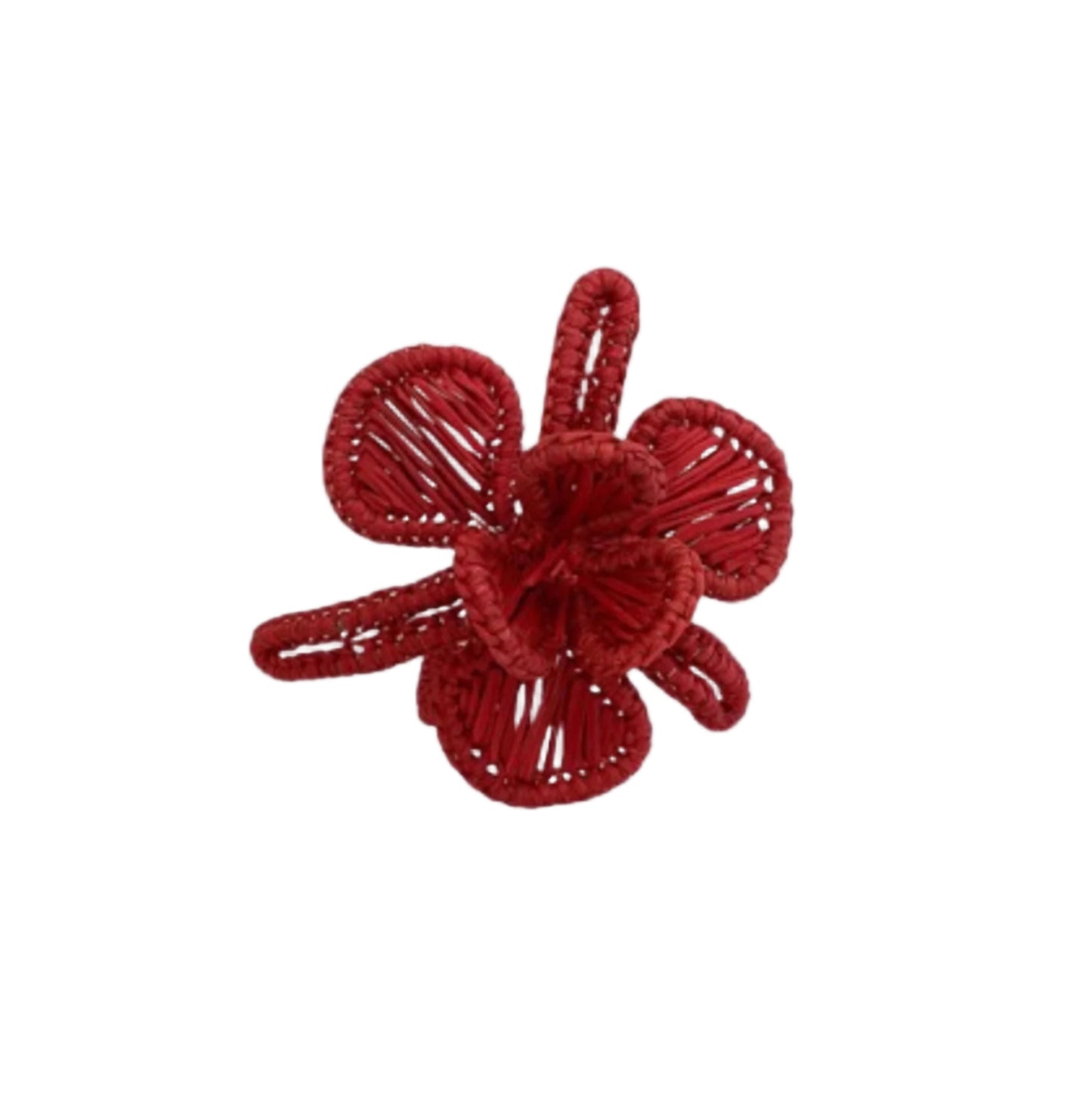 Orquidea Napkin Ring, Terracotta