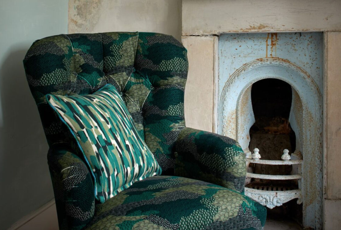 Ordnance survey - Multi Green (Fabric)