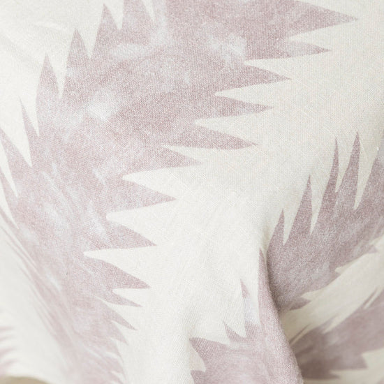 Natural Linen Atria Double Pink Tablecloth