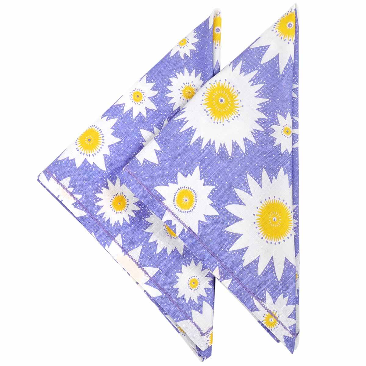 Lily Flower Napkins - Set of 2