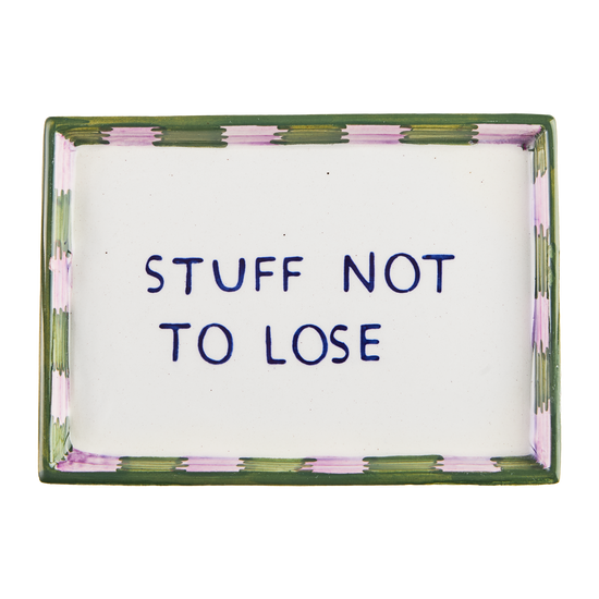 Stuff Not To Lose Trinket Tray