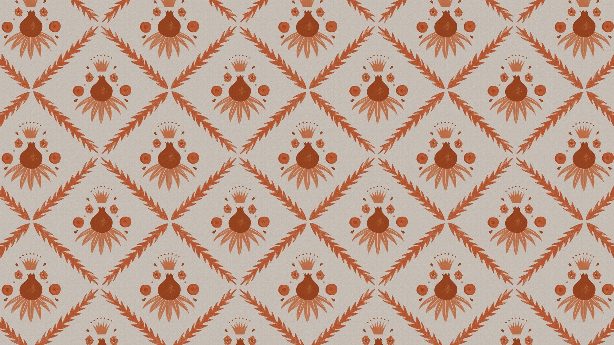 Pome Wallpaper, Dusky Pink, Roll-