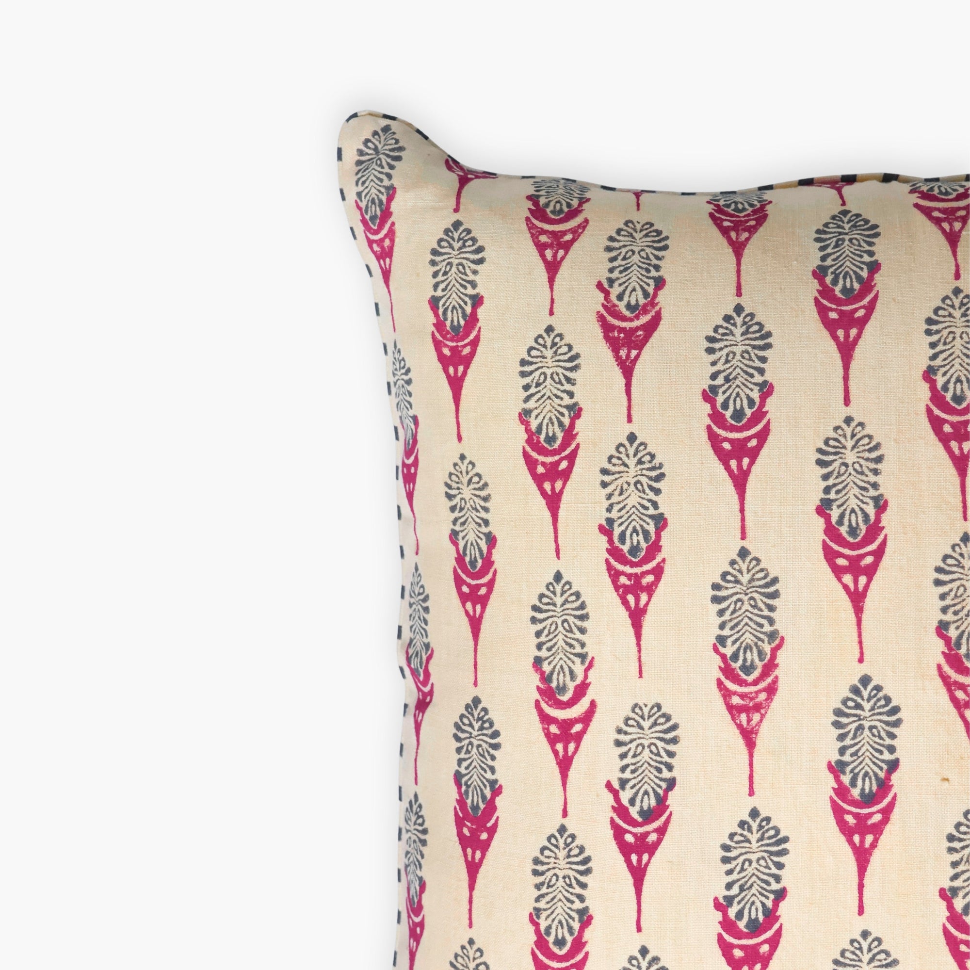 Bahaar Throw Pillow Cover - Peach