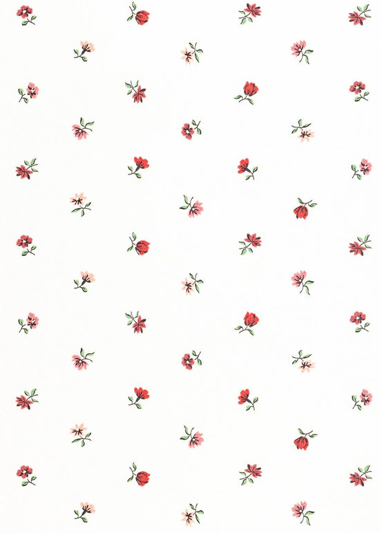 Petites Fleurs Pendant Lampshade - Berry