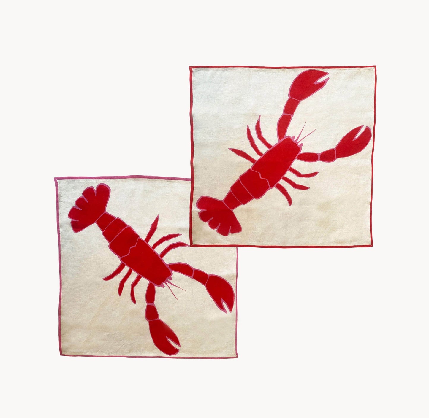 Lobster Napkins - Set of 2