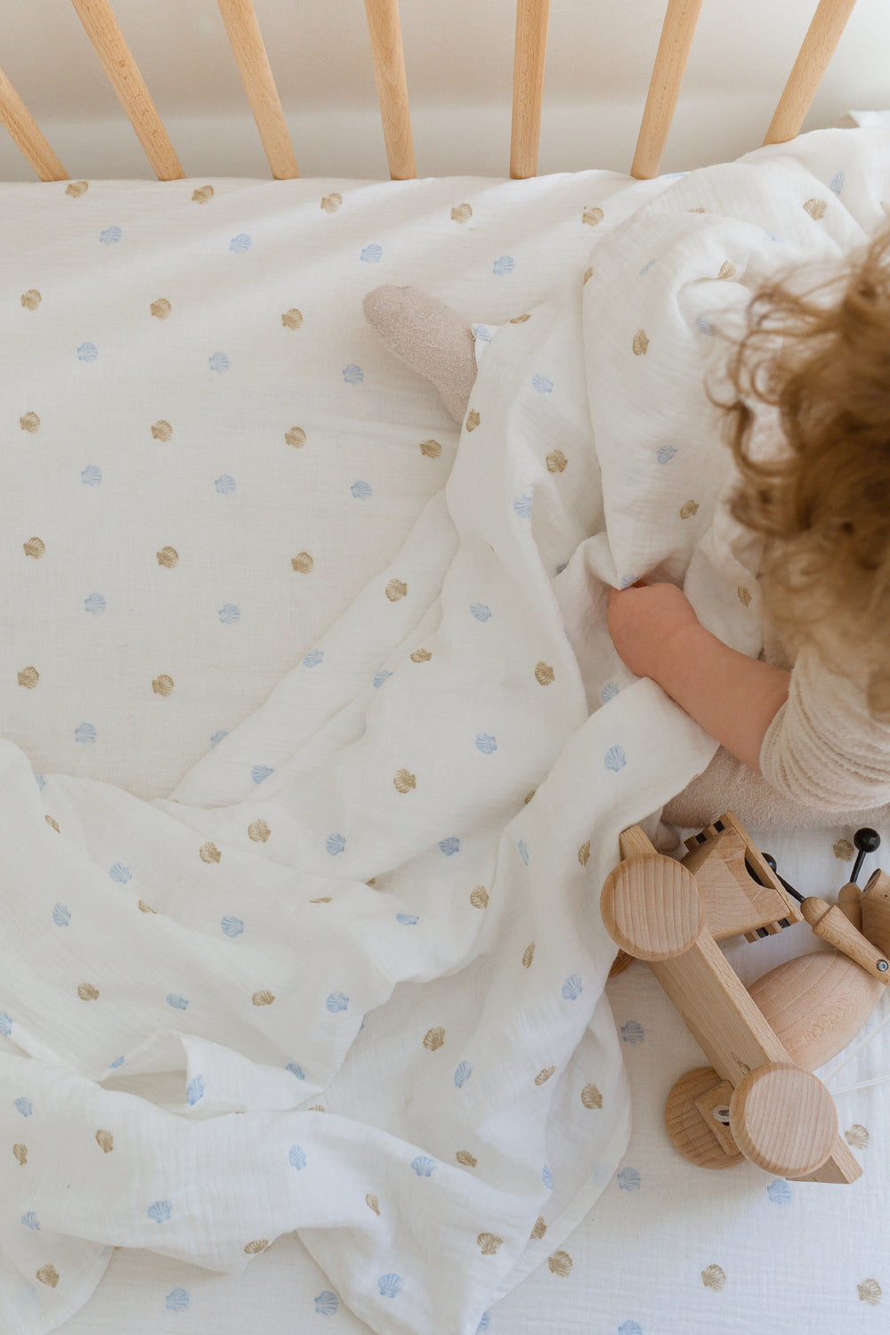 Soft Crib Sheet – Shell