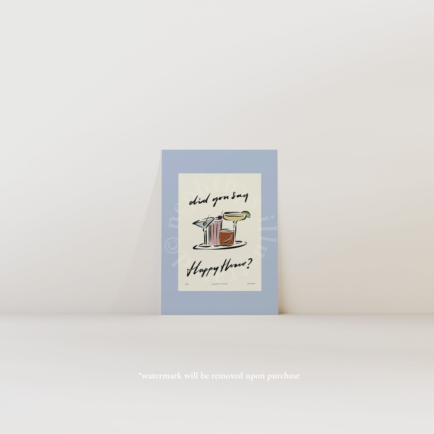Happy Hour Print