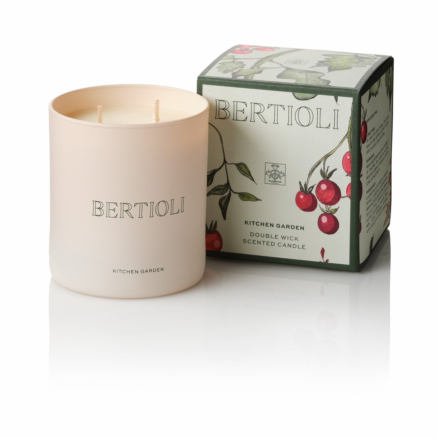 Kitchen Garden Double Wick Candle 300g