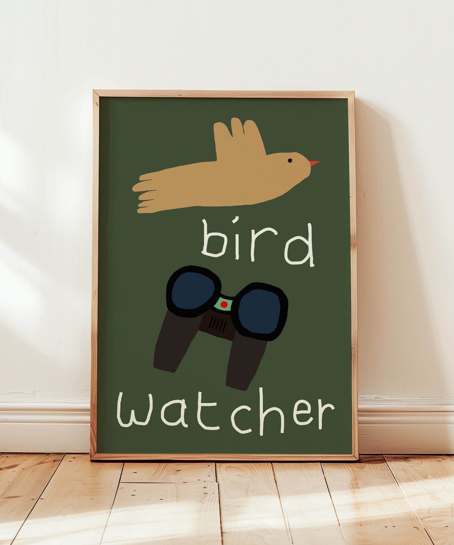 Bird Watcher Print