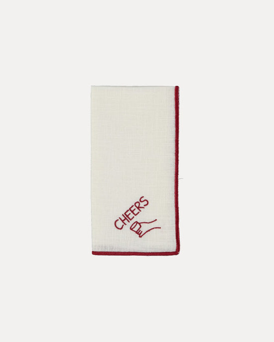 Toast Napkin, Cheers