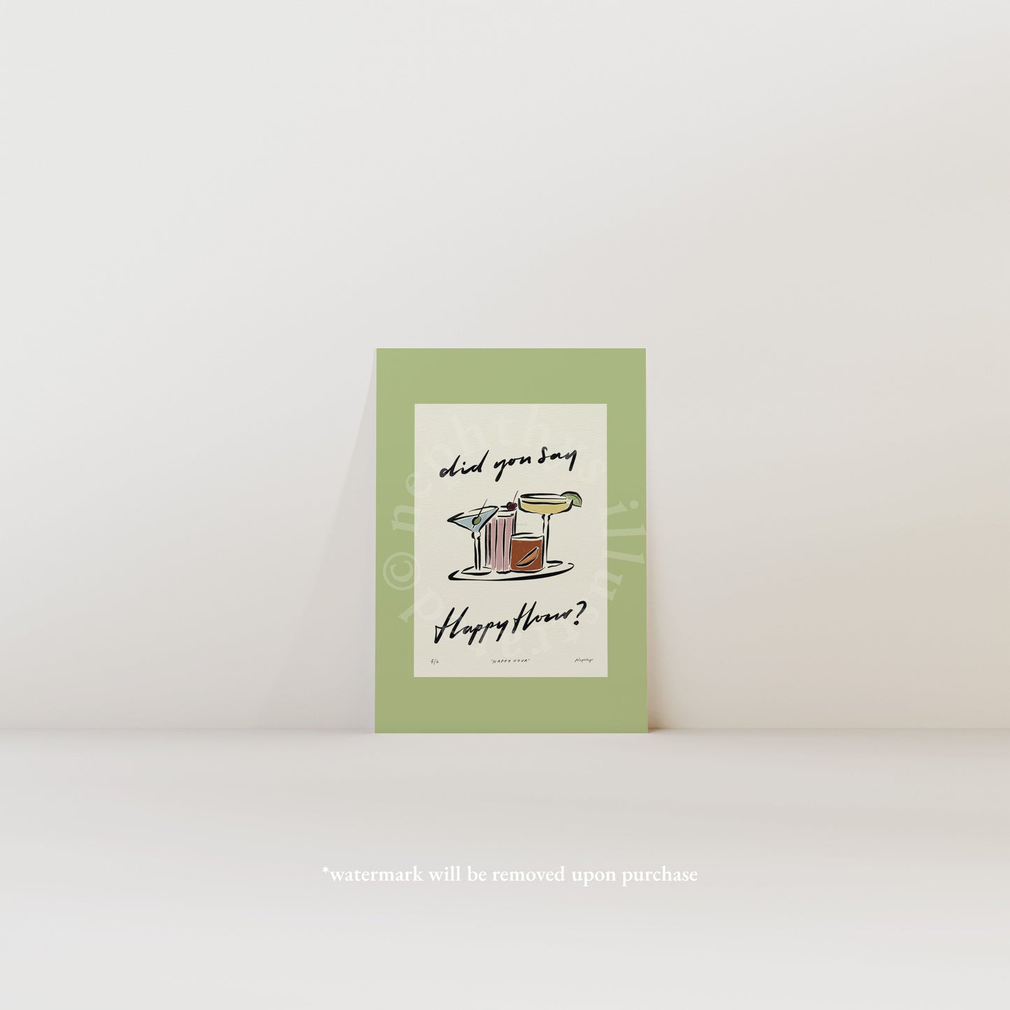 Happy Hour Print