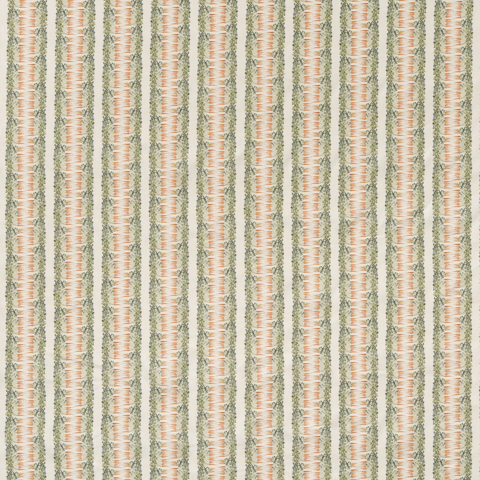 Carrot Stripe Fabric