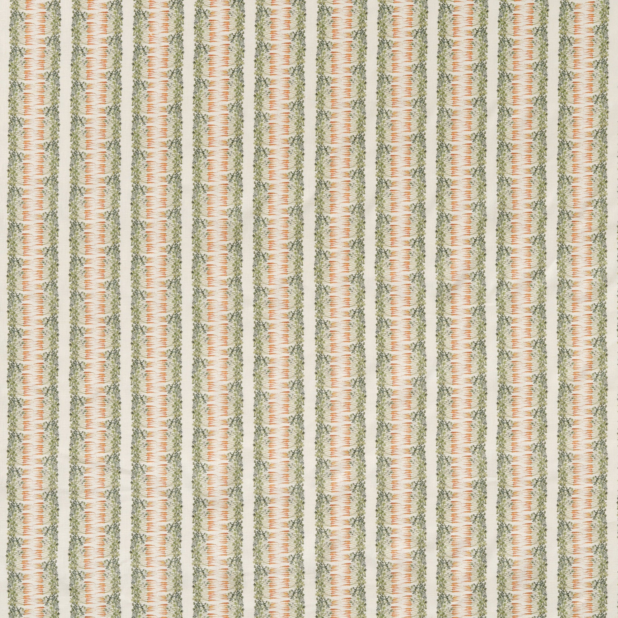 Carrot Stripe Fabric