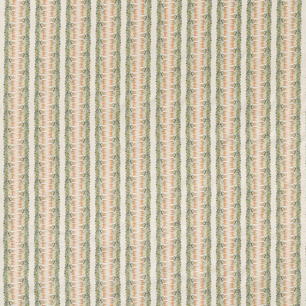 Carrot Stripe Fabric