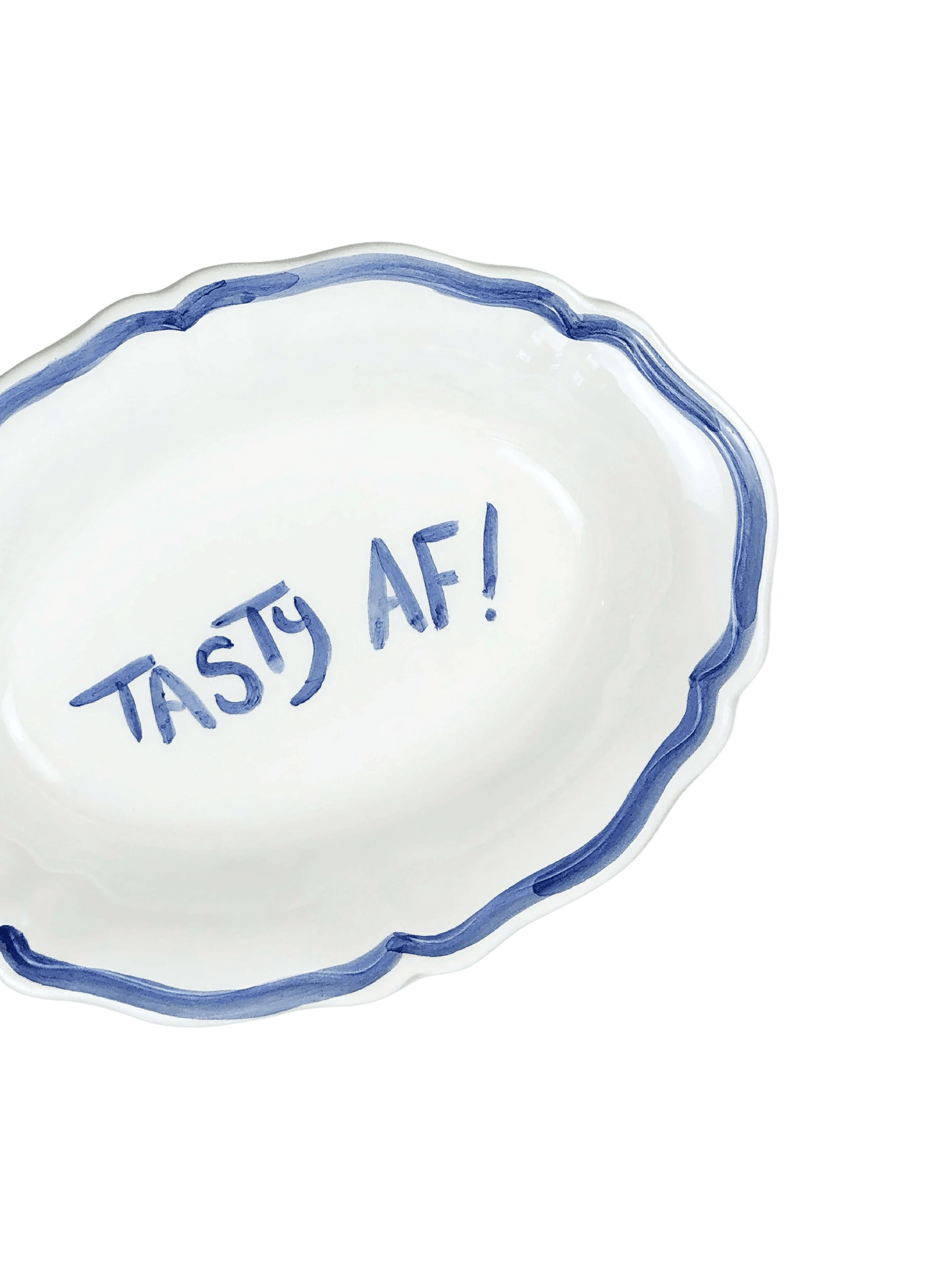 Oval Serving Dish “Tastay Af”
