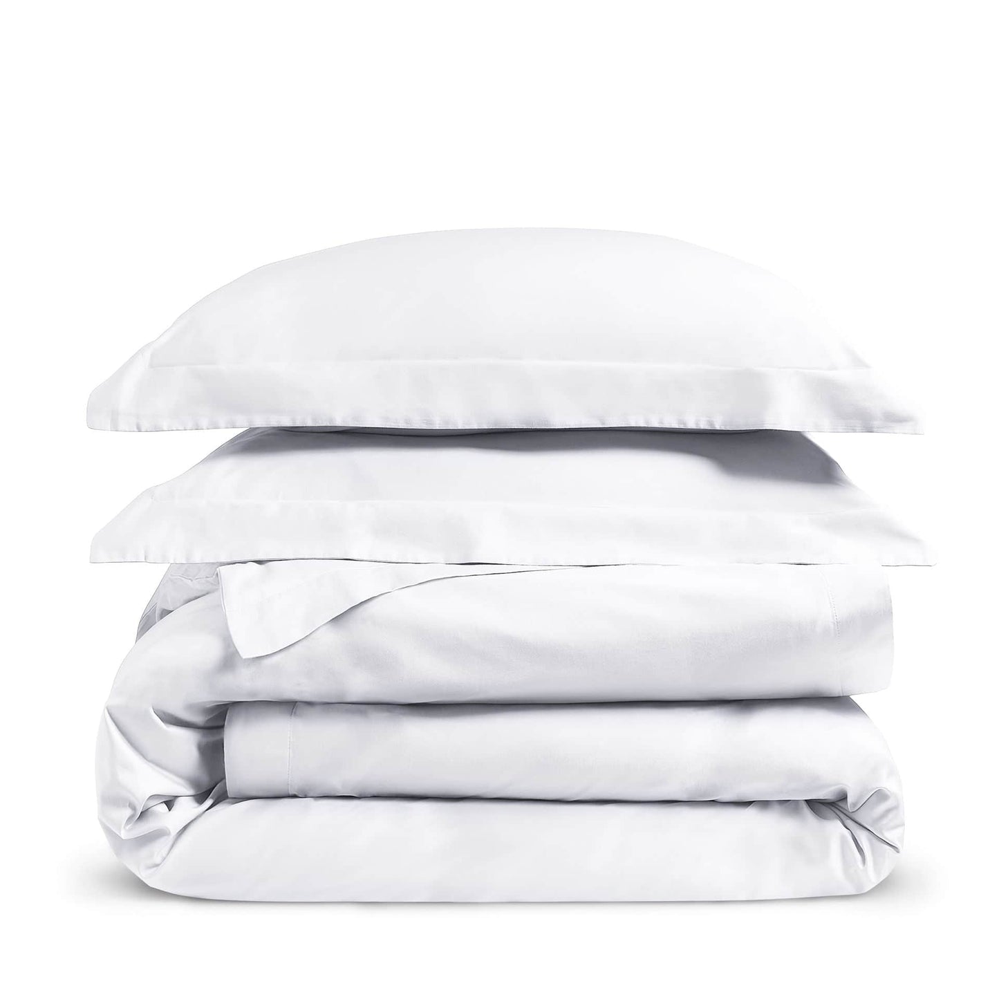 Luxury Organic Cotton White Edged Bedding Set