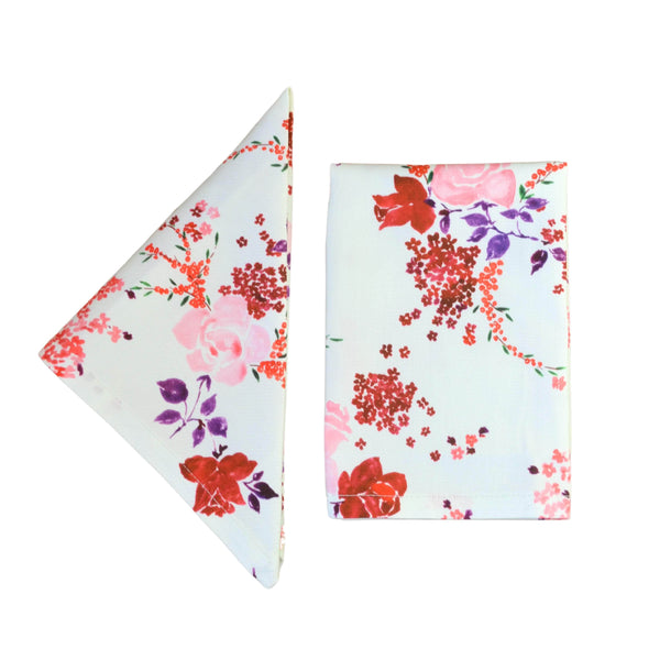 Roseraie et Baies Napkins Set of 4