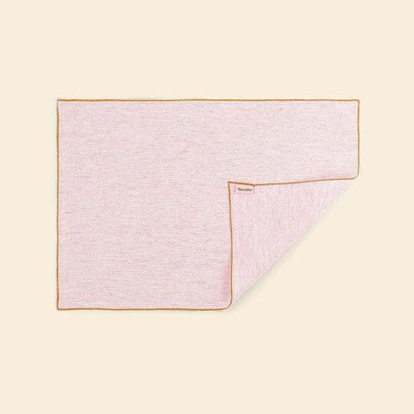 The Pink & White Stripes Linen Placemats (set of 2)