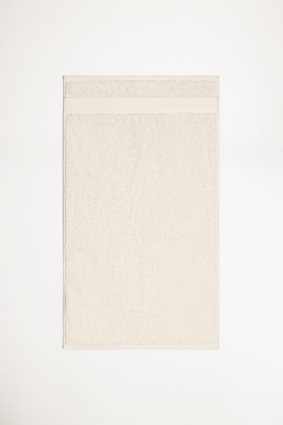 Organic Cotton Hand Towel - Chalk