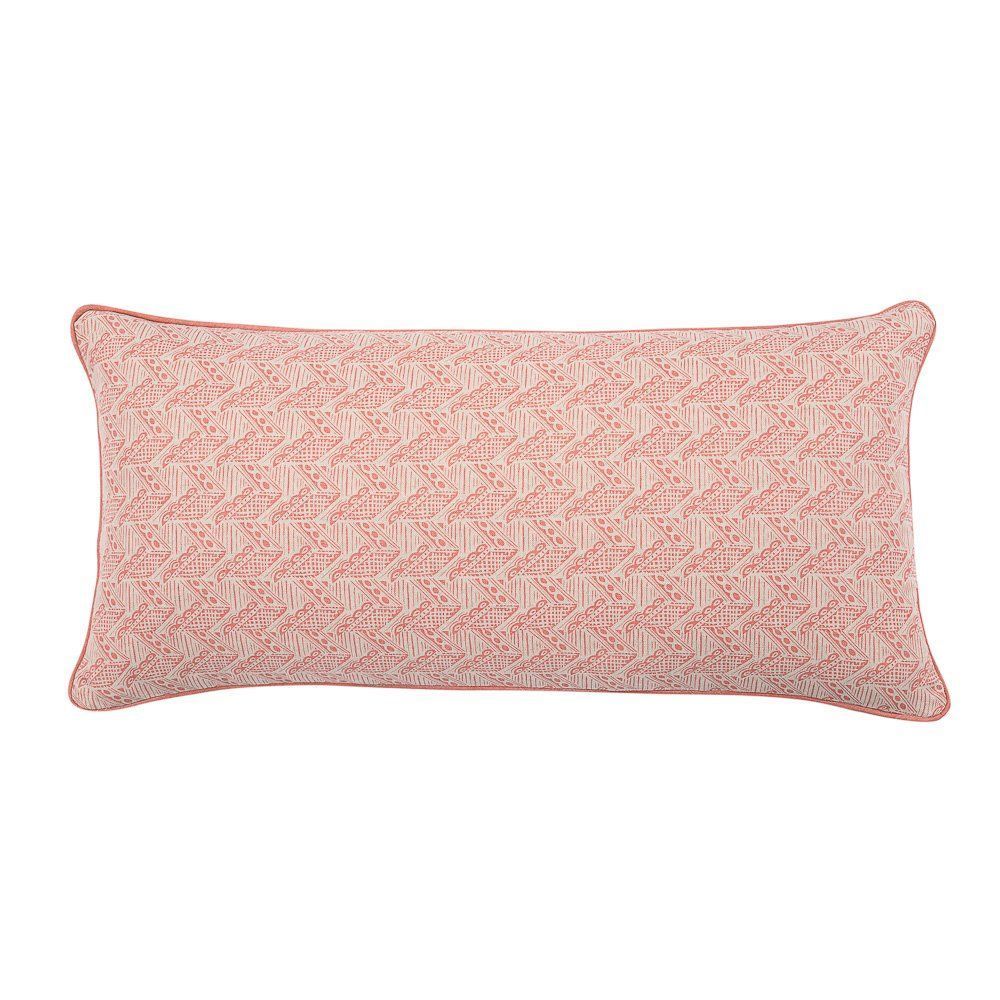 Thatch Large Bolster Cushion in Stafford Pink