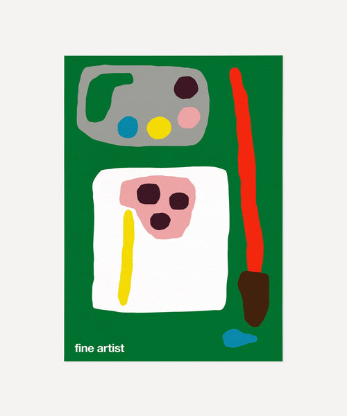 Fine Artist Print - Green