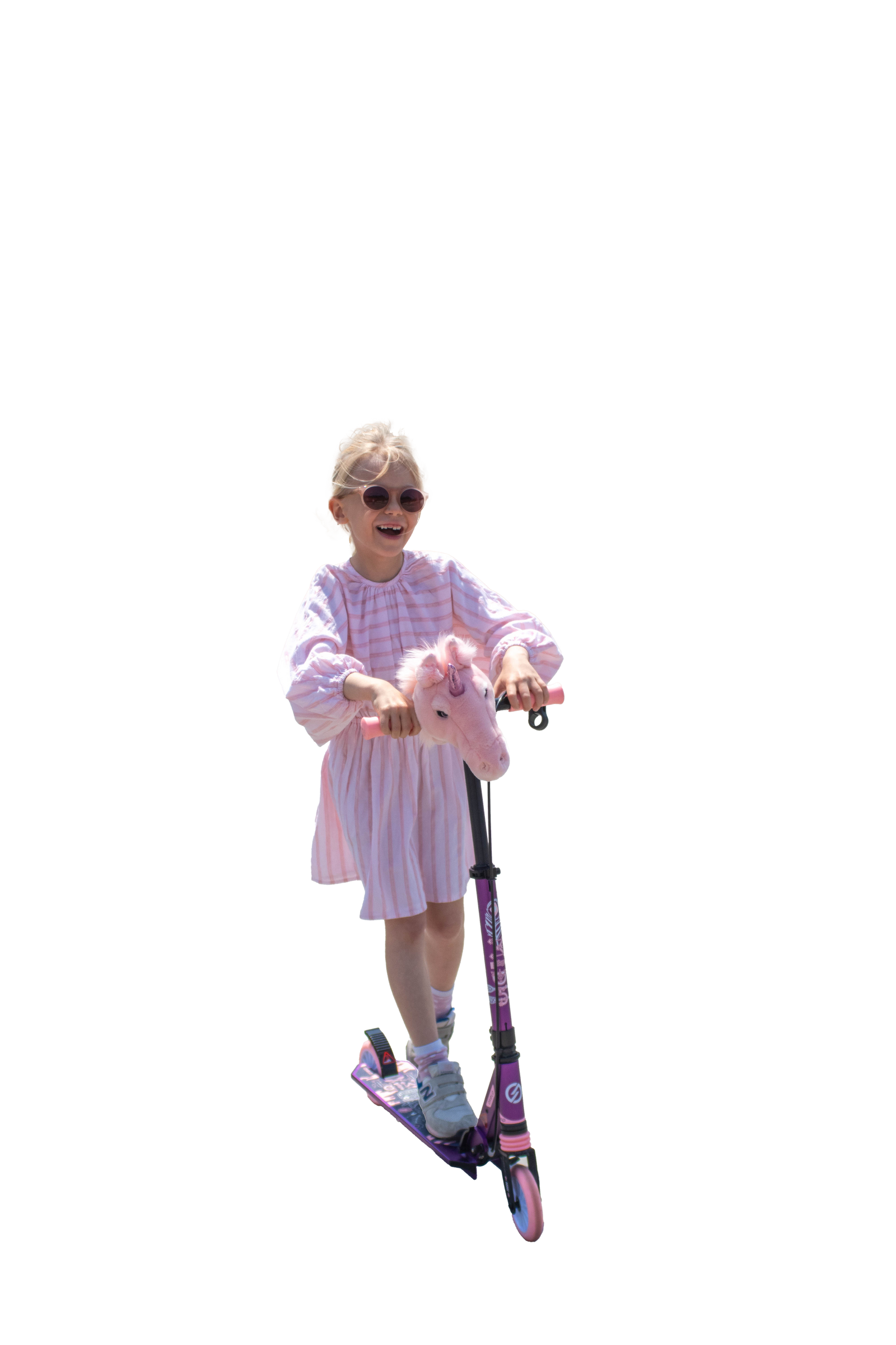 Pink Unicorn Scooter Head