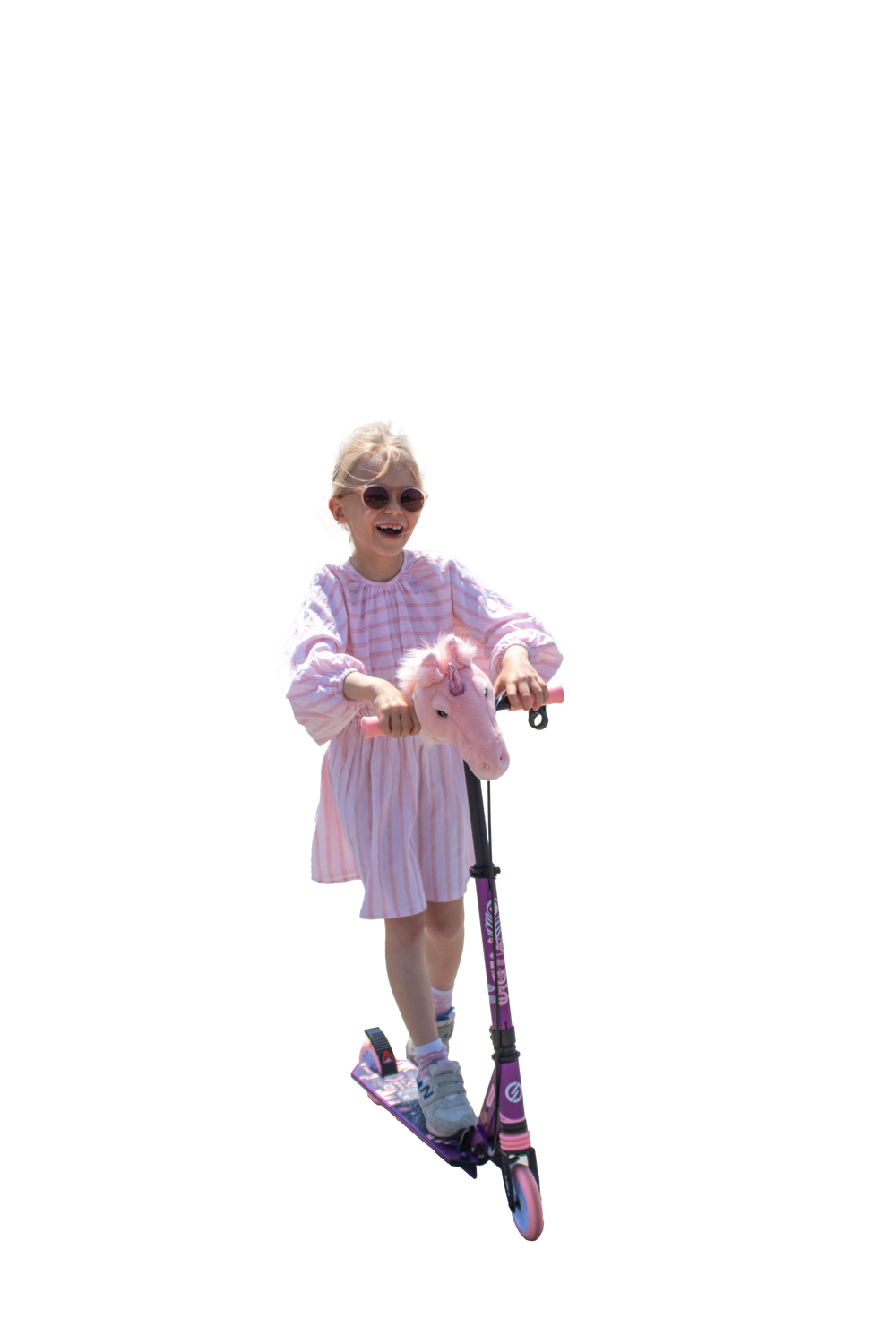 Pink Unicorn Scooter Head