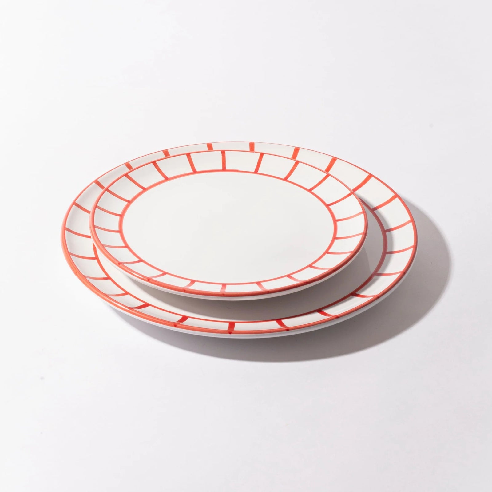 Dinner Plate - Lobster Red Fence